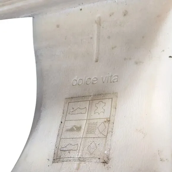 Dolce Vita Castor H2O Booties Womens 9 Waterproof Black Leather Lug Sole Chelsea - Picture 10 of 12